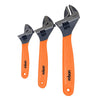 3 Piece Adjustable Wrench Set