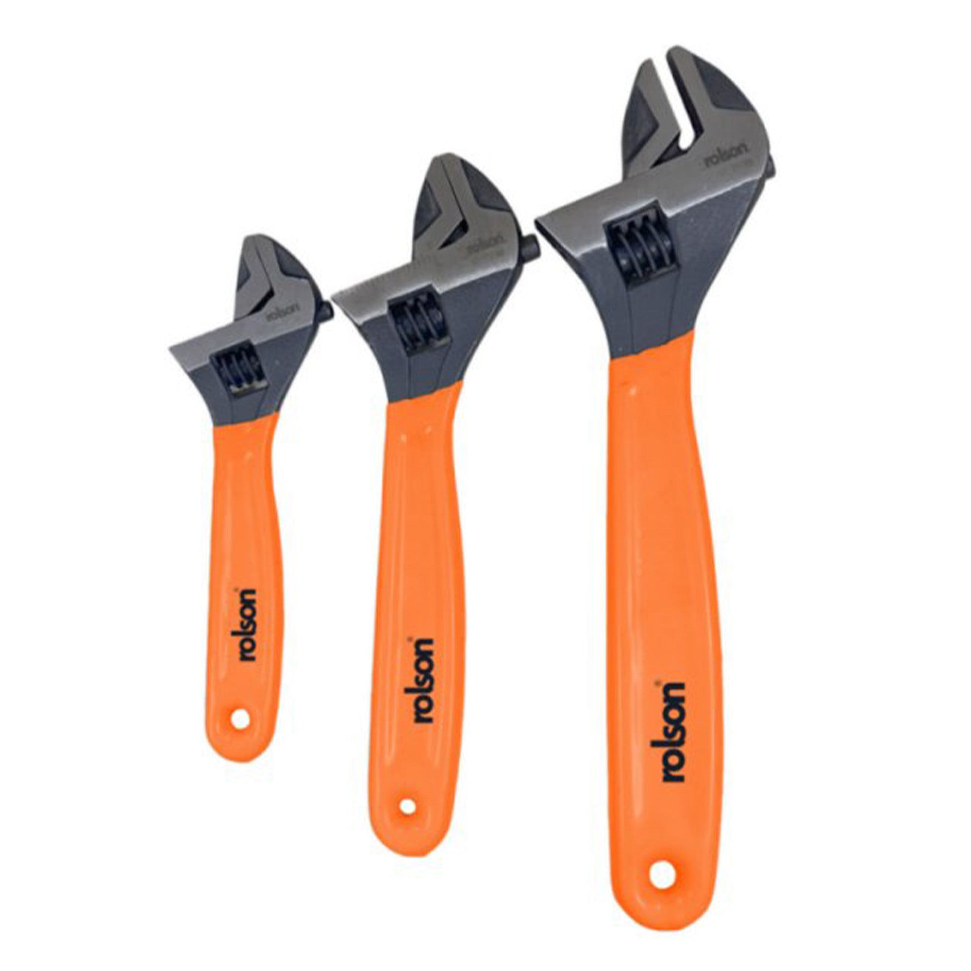 3 Piece Adjustable Wrench Set