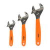 3 Piece Adjustable Wrench Set