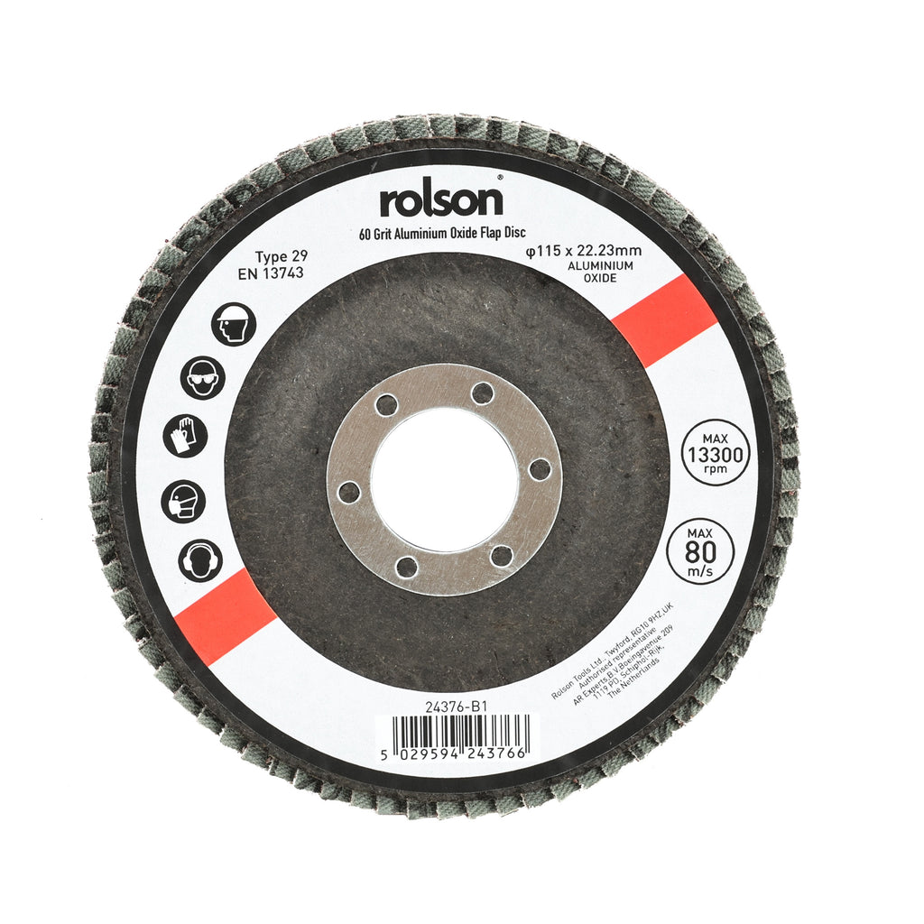 115mm 60 Grit Flap Disc