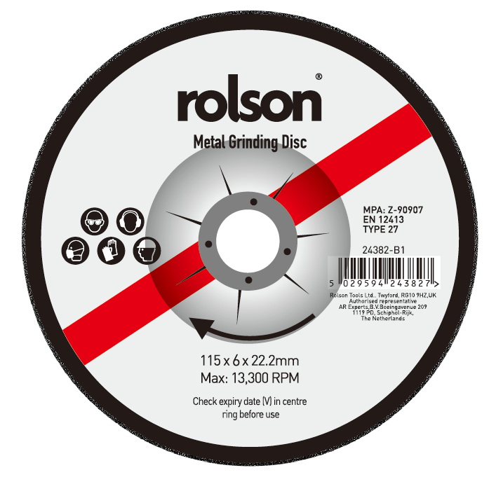 115mm Metal Grinding Disc