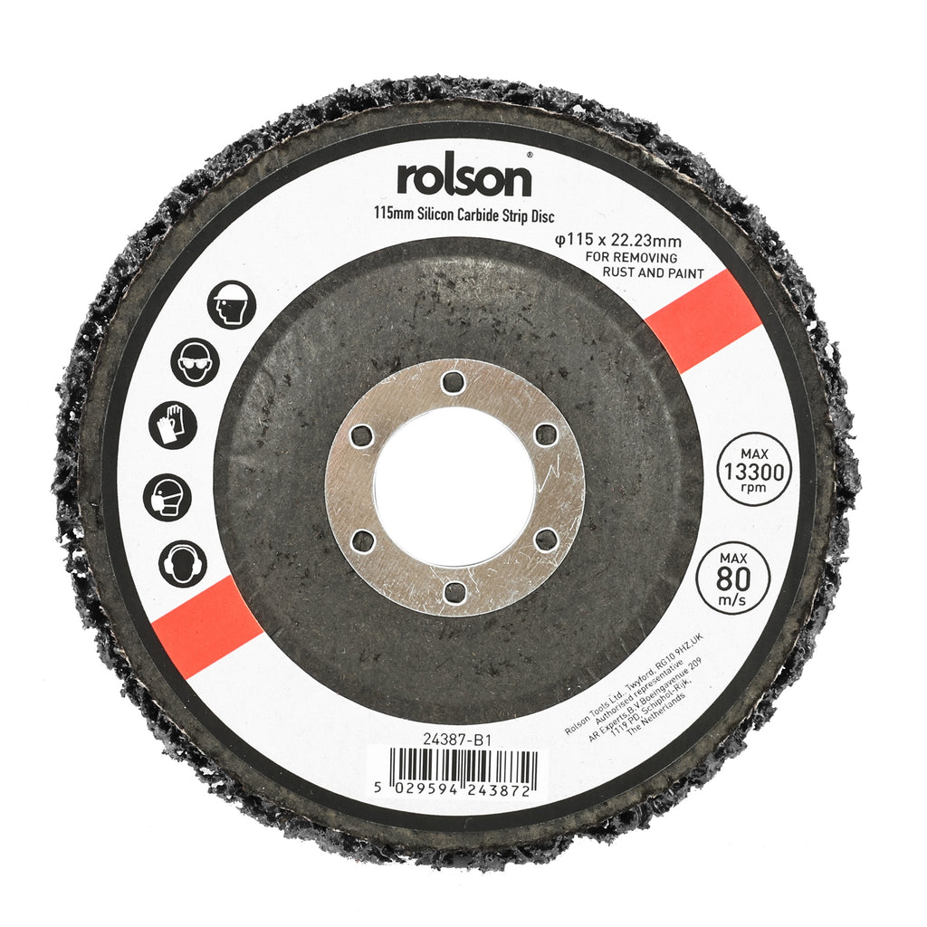 115mm Coarse Polycarbide Strip Disc