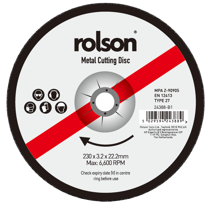 230mm Metal Cutting Disc