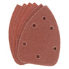 6 Piece 140 x 98mm Sanding Pads