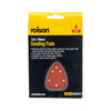 6 Piece 140 x 98mm Sanding Pads