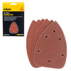 6 Piece 140 x 98mm Sanding Pads
