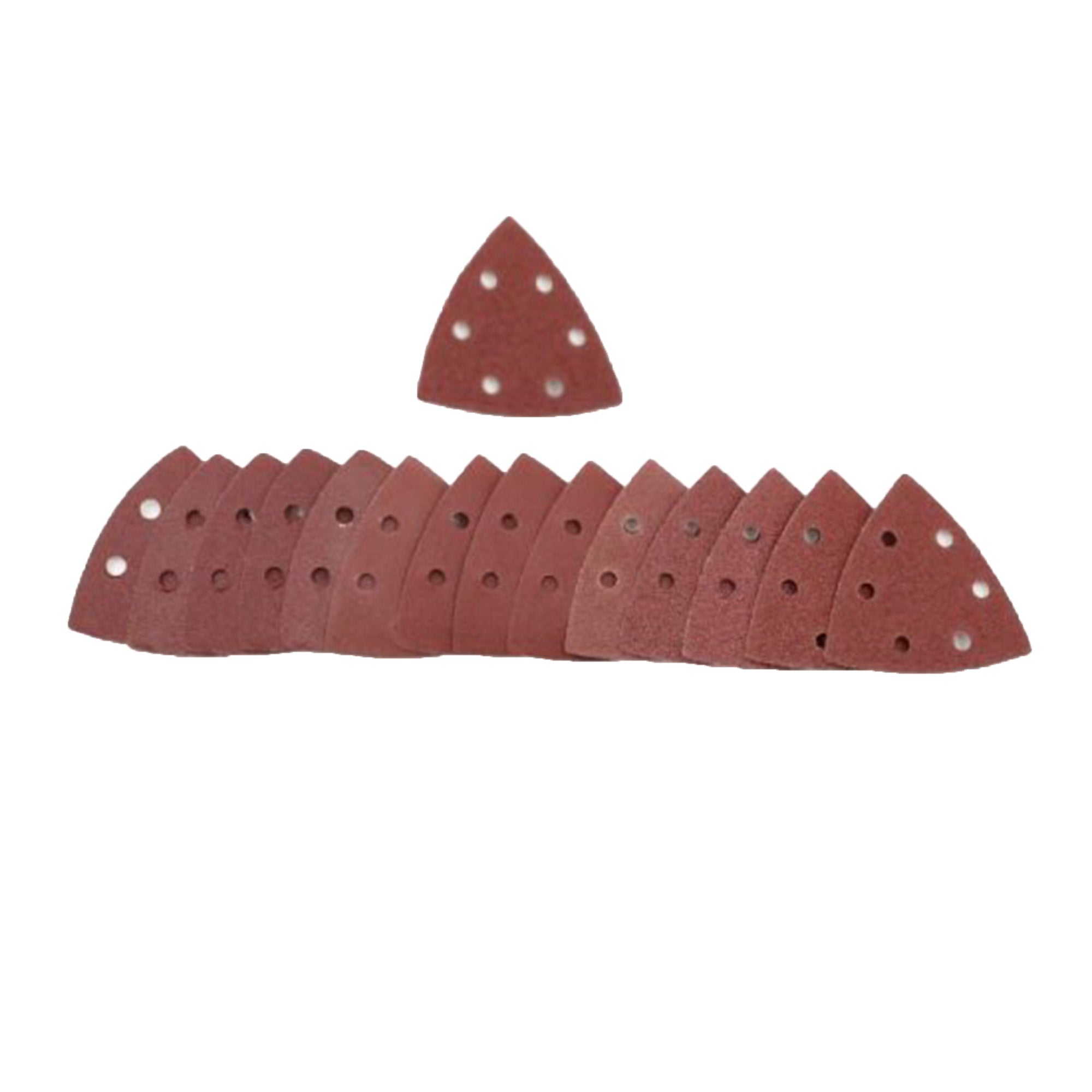 15 Piece 90 x 90 x 90mm Delta Triangle Sanding Pads