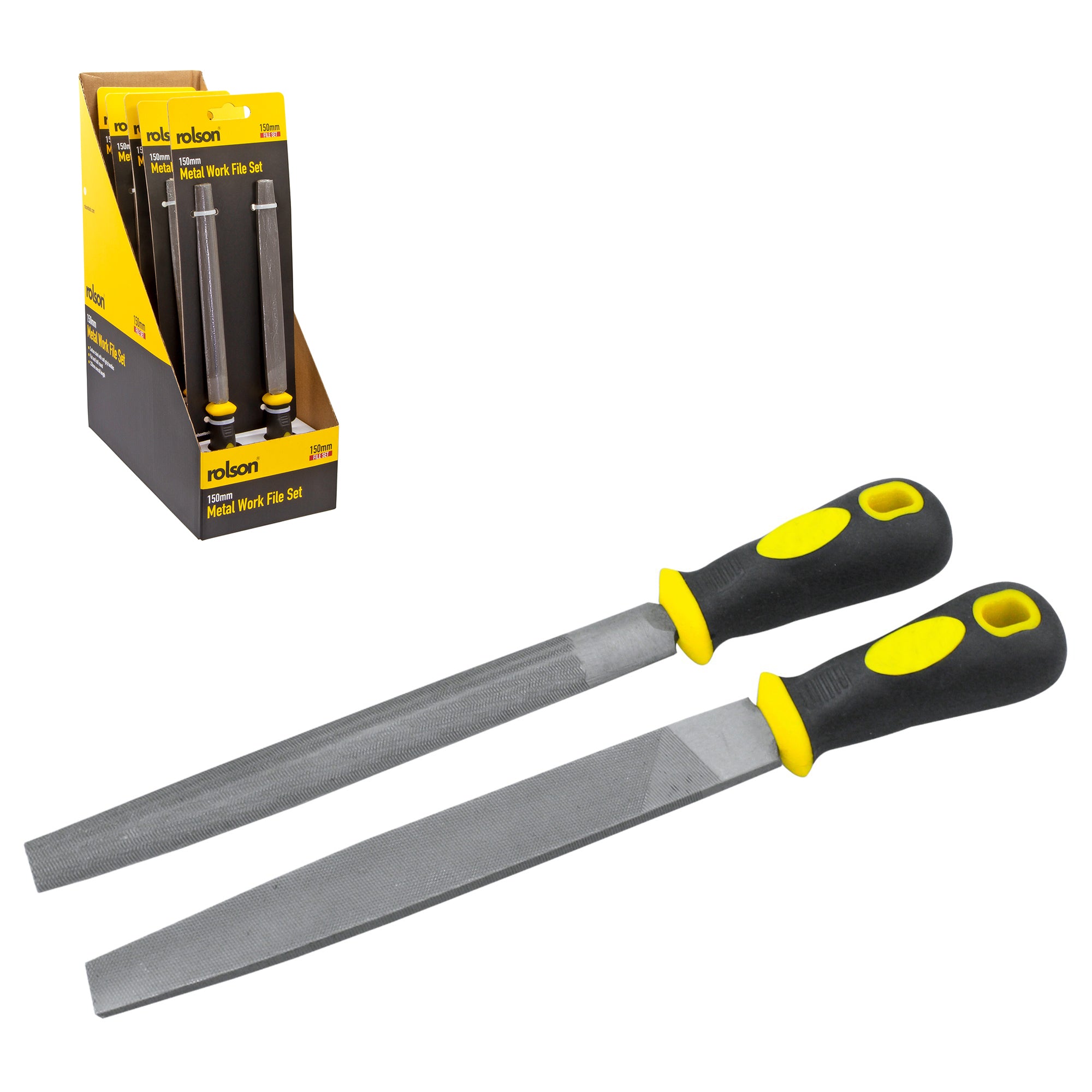 2 Piece 150mm File Set