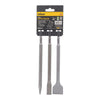 3 Piece SDS Plus Chisel Set