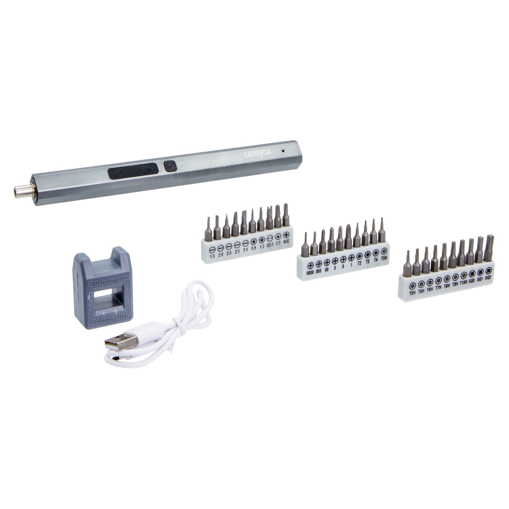 32 Piece Rechargeable Precision Screwdriver & Bit Set