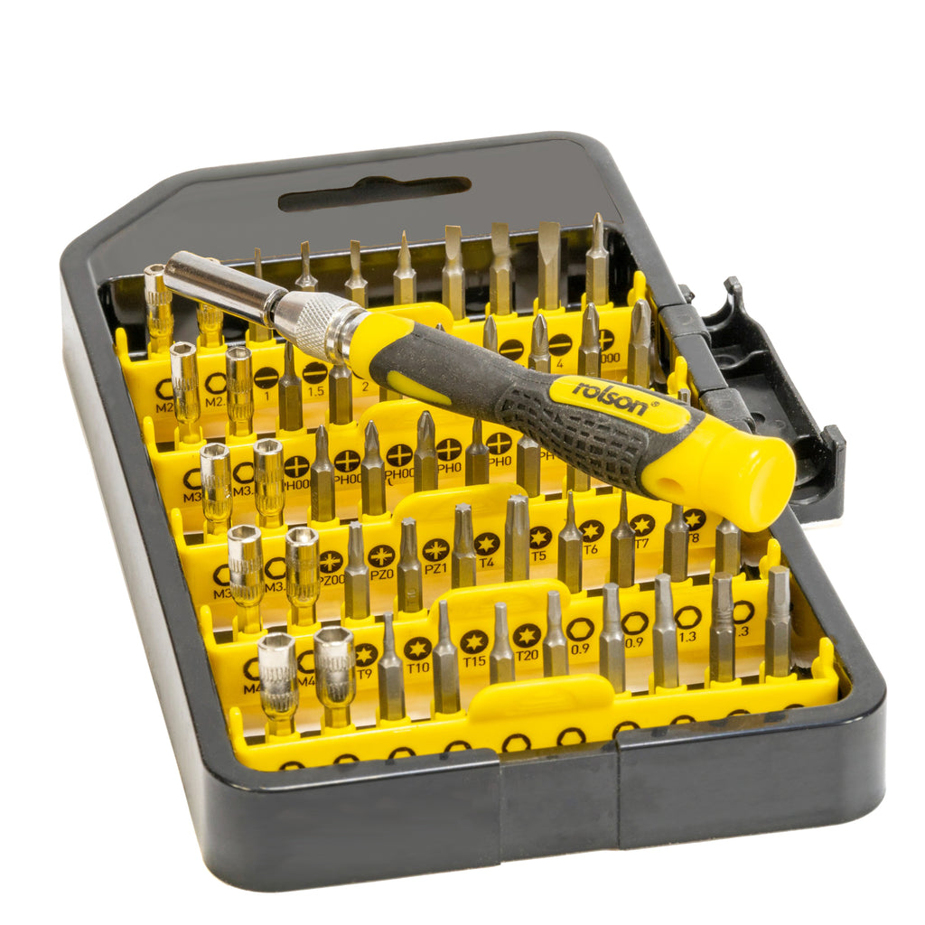 51 Piece Precision Screwdriver & Bit Set