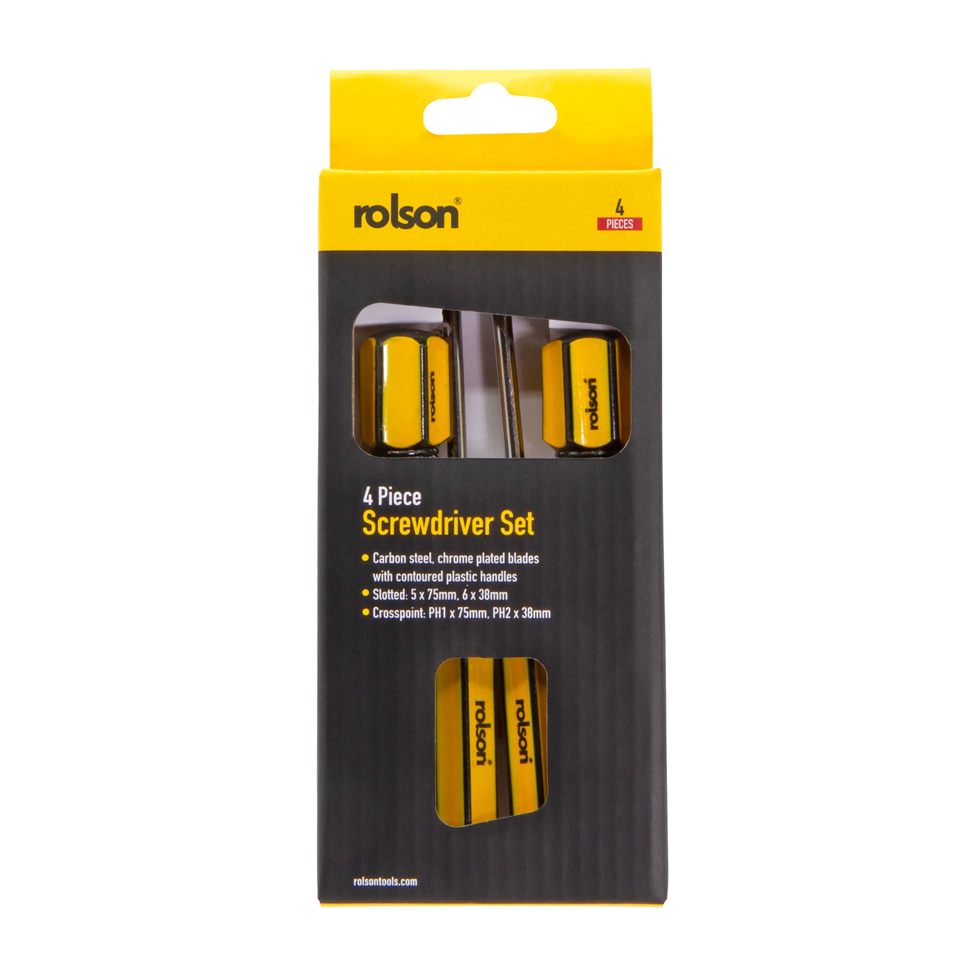 4 Piece Screwdriver Set