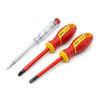 3 Piece VDE Screwdriver Set
