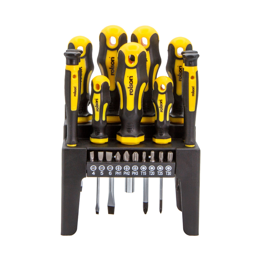 21 Piece Screwdriver & Bit Set