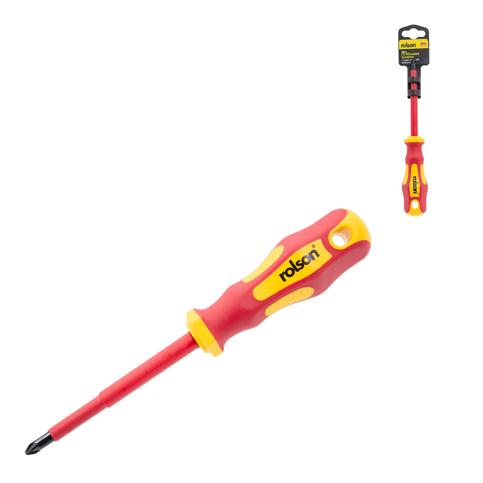 PZ2 x 100mm VDE Insulated Screwdriver