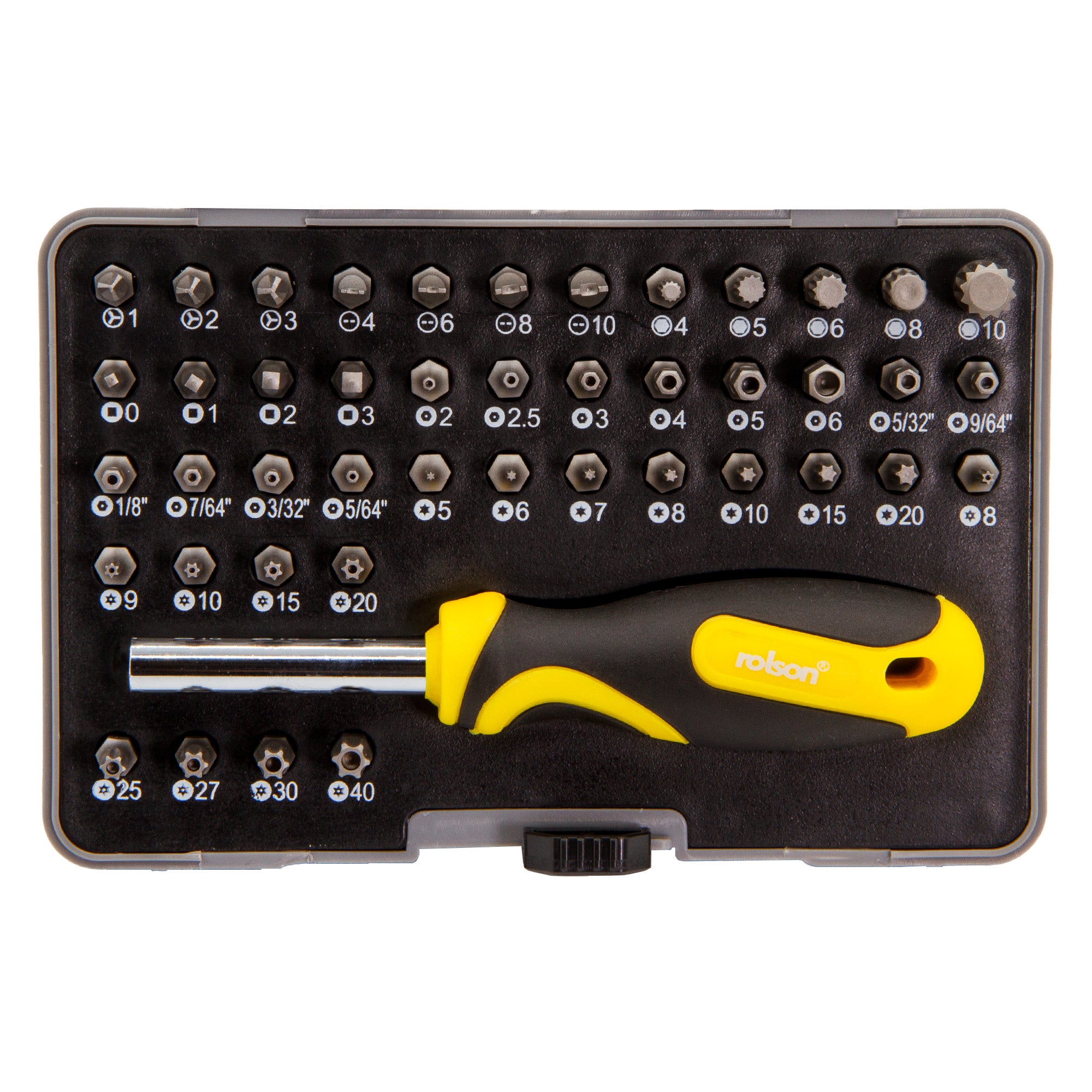 45 Piece Driver & Security Bit Set