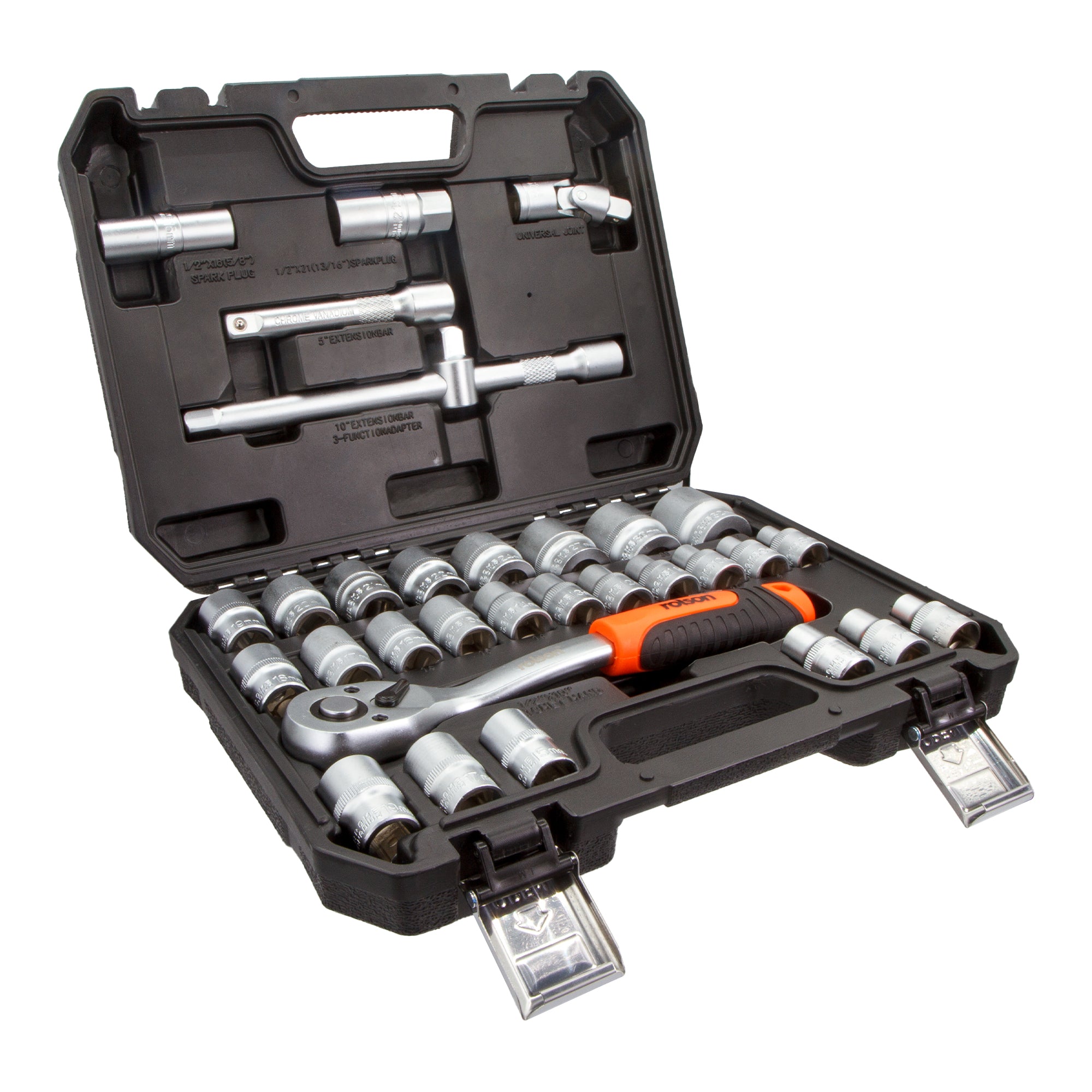 32 Piece ½" Dr. Metric Socket Set