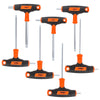 7 Piece Metric T-Handle Ball-Ended Hex Key Set