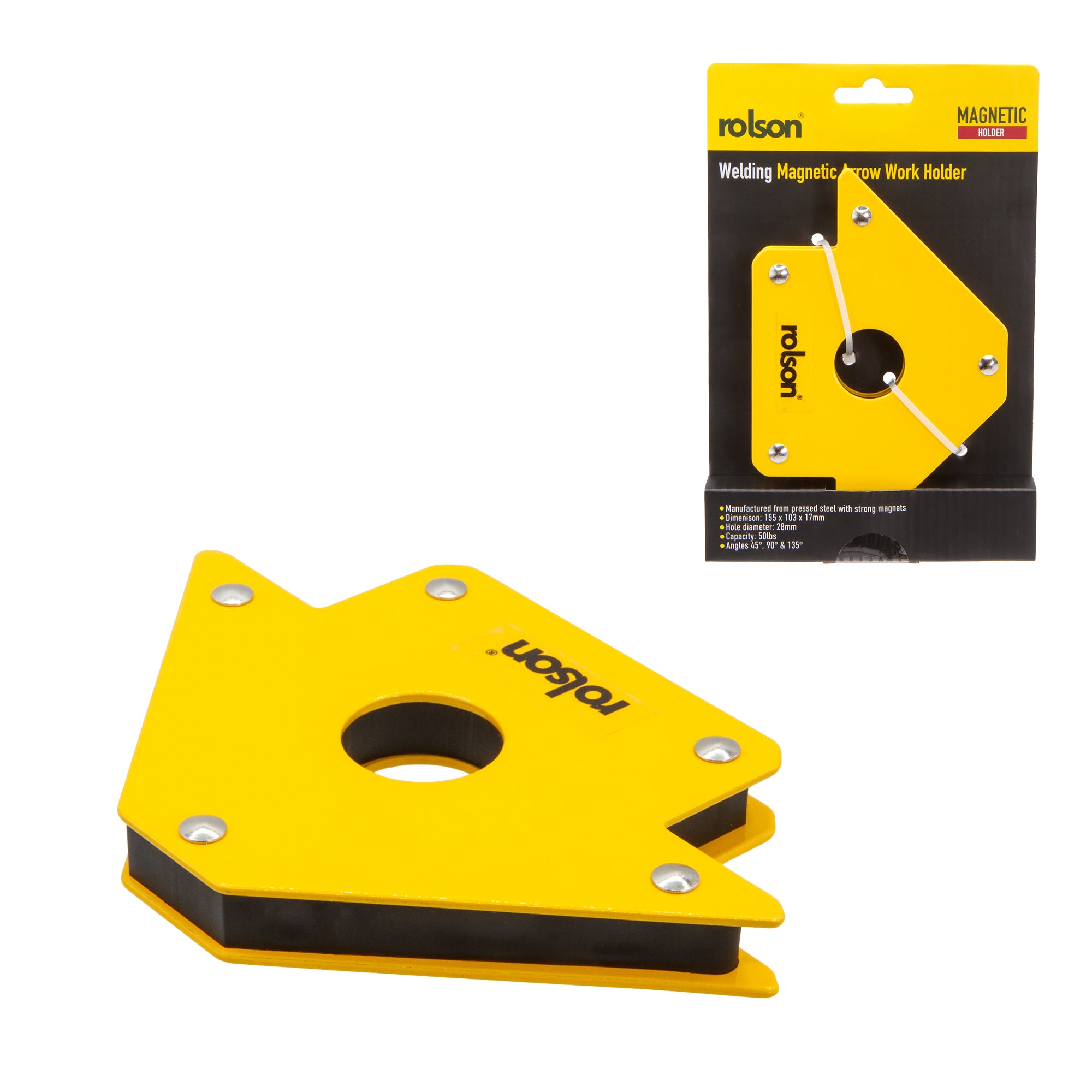 50lb Magnetic Arrow Welding Holder