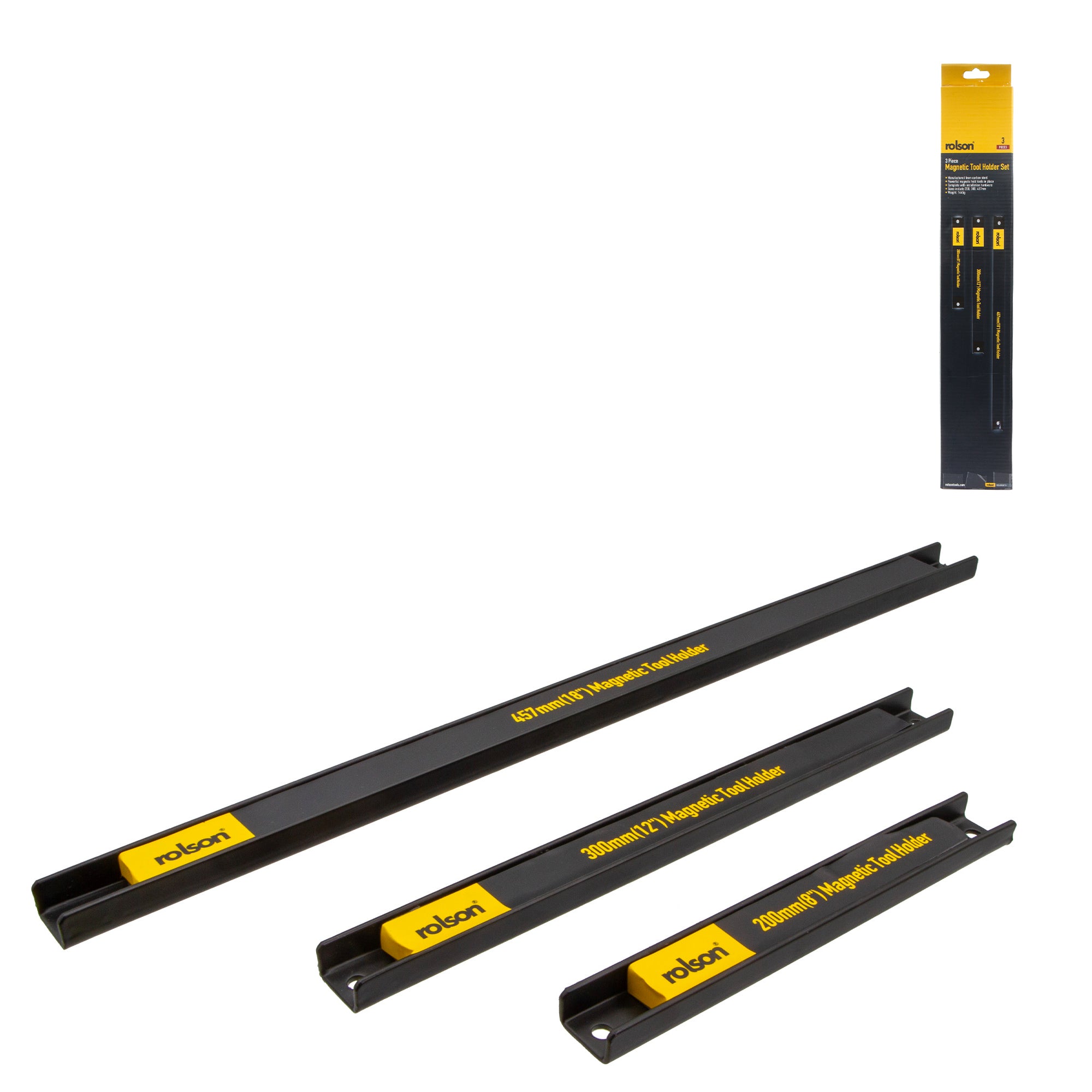 3 Piece Magnetic Tool Holder Set
