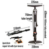 2 Piece Bicycle Pump & Repair Kit