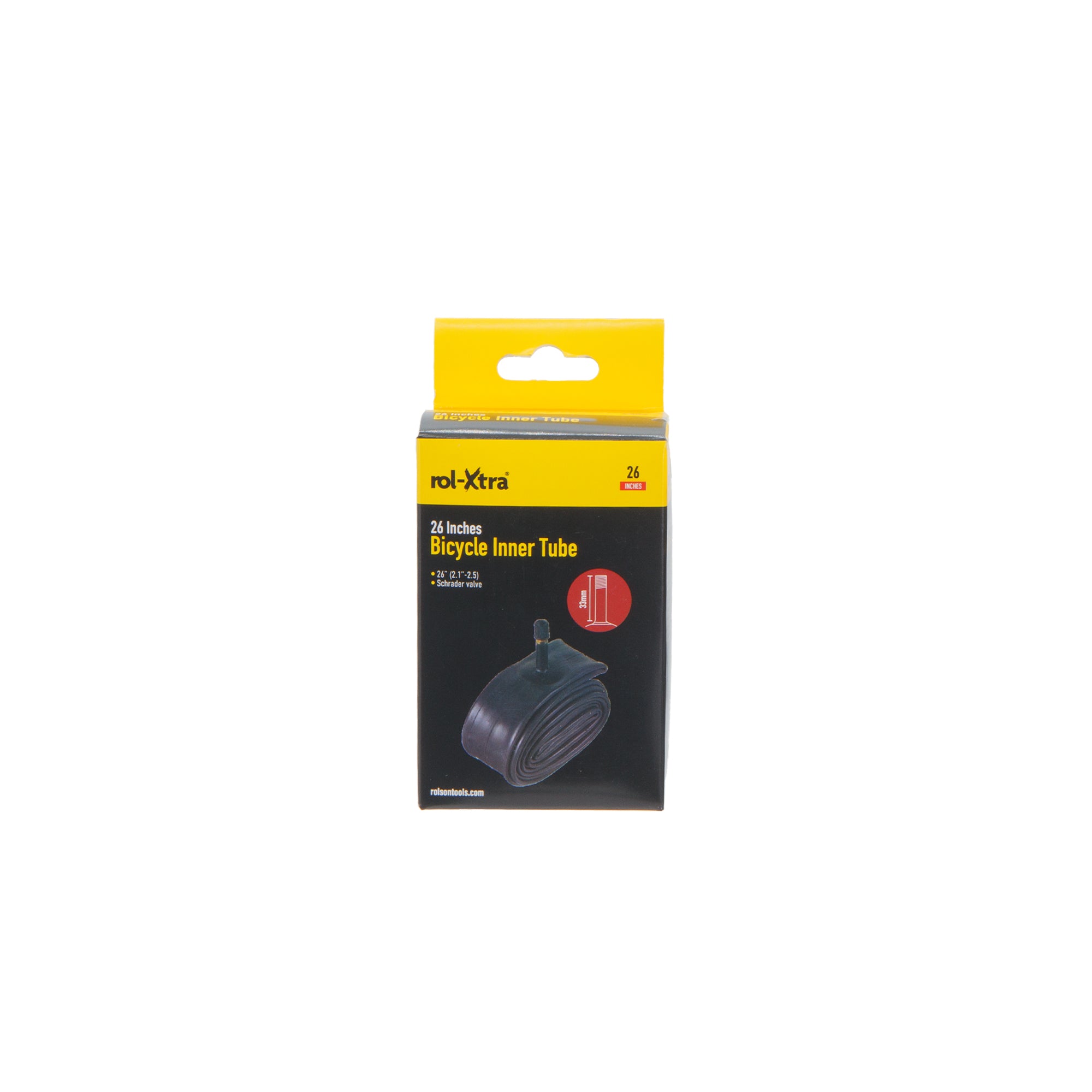 Bicycle Inner Tube 26" x 2.1"- 2.5" (Schrader valve)