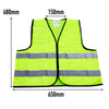 Hi-Visibility Safety Vest - Large