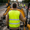 Hi-Visibility Safety Vest - Large