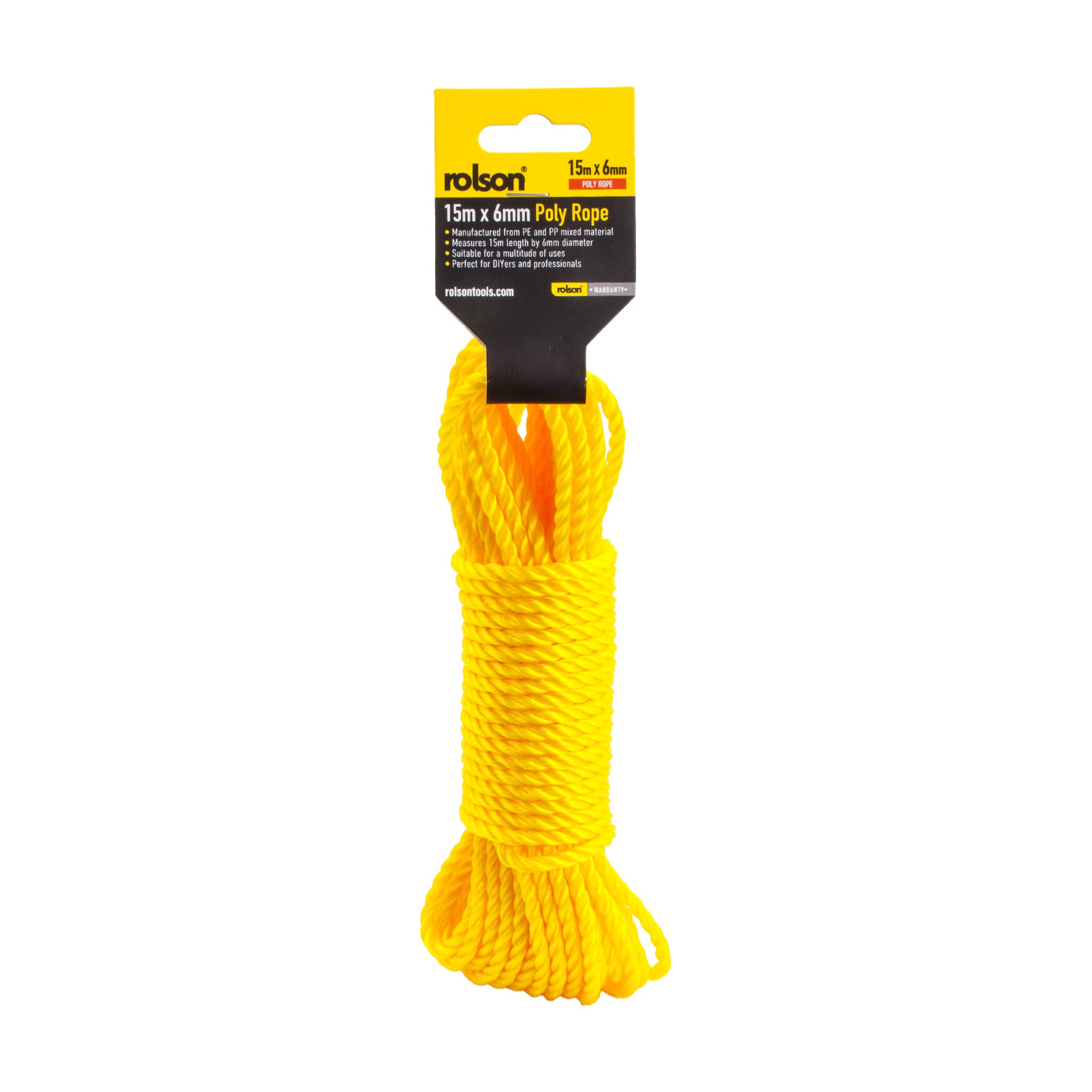 15m x 6mm Poly Rope