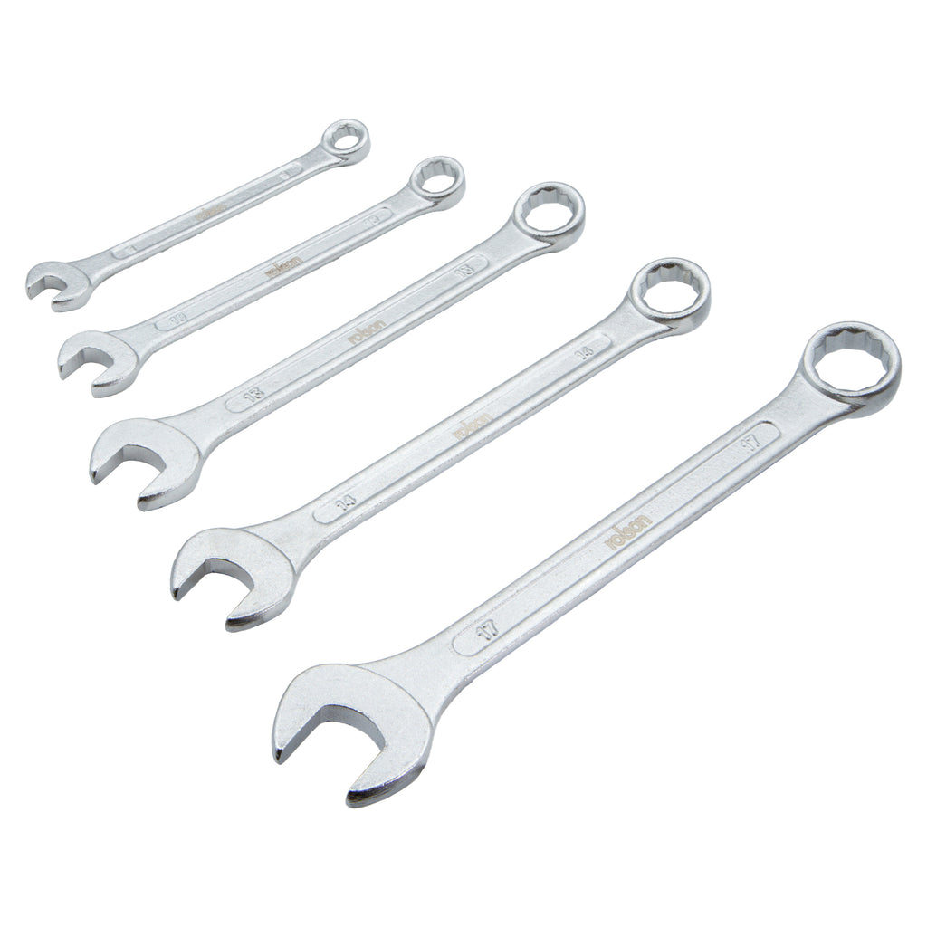 5 Piece Combination Spanner Set