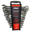22 Piece Combination Spanner Set - MM&AF on Rack