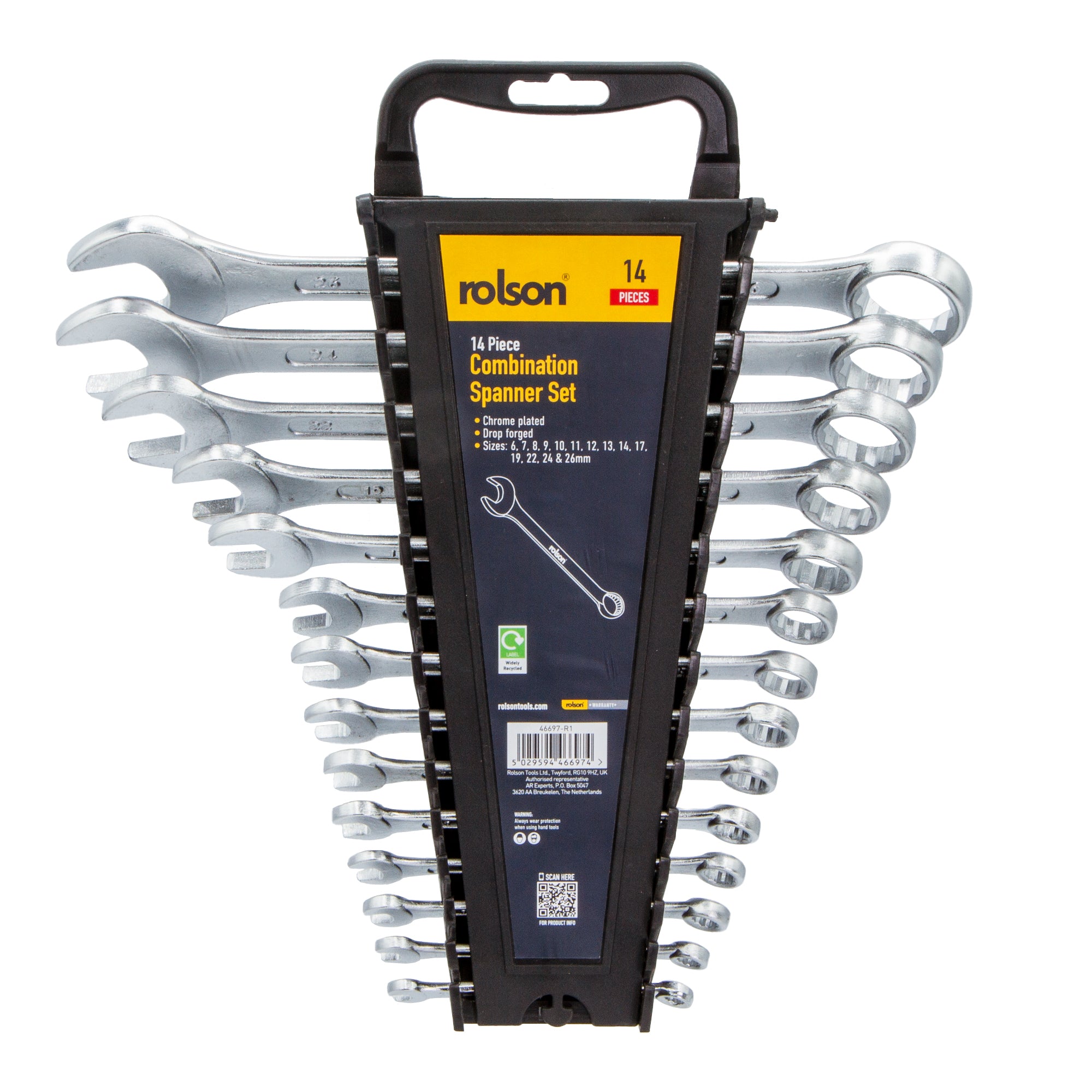 14 Piece Combination Spanner Set