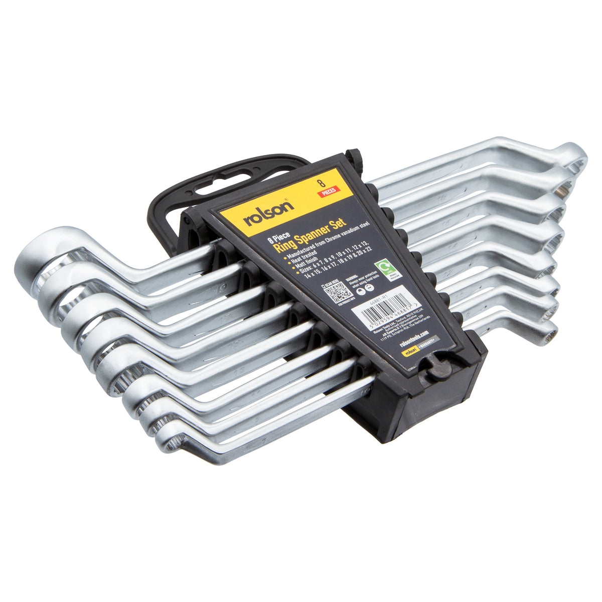 8 Piece Ring Spanner Set