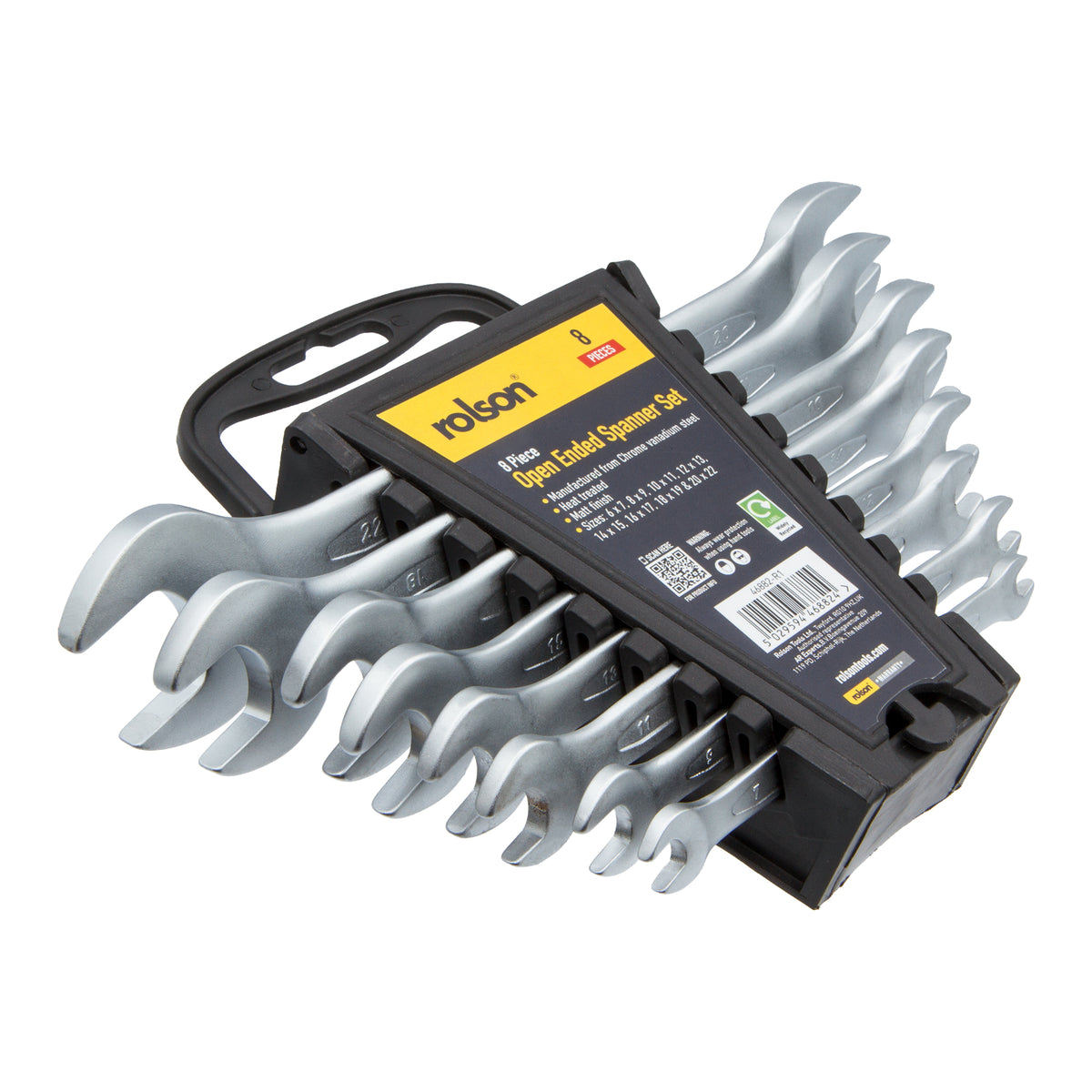 8 Piece Open Ended Spanner Set