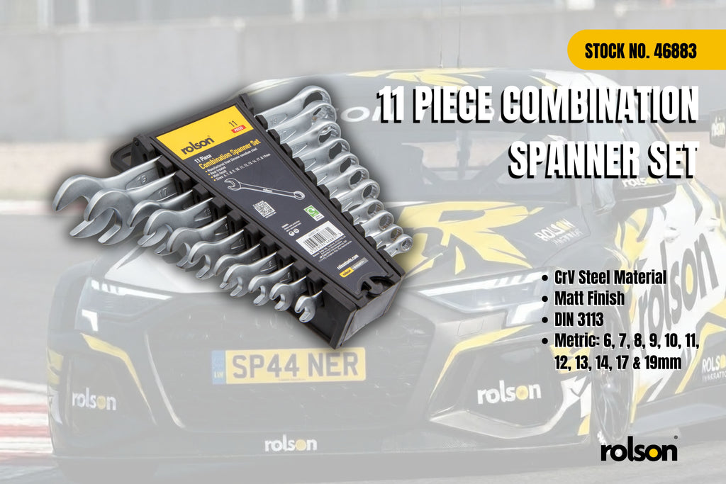 11 Piece Combination Spanner Set
