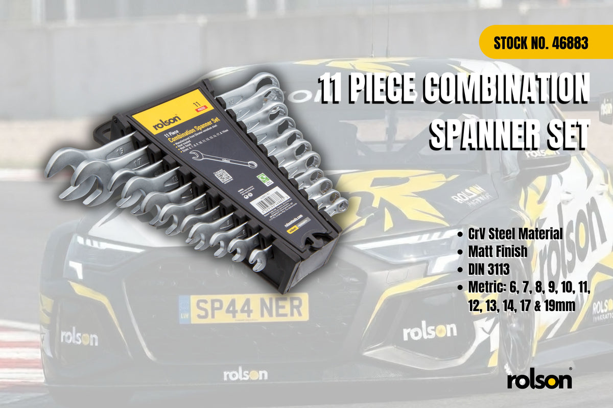 11 Piece Combination Spanner Set