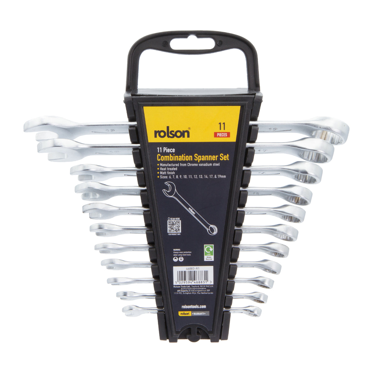 11 Piece Combination Spanner Set