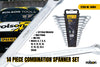 14 Piece Combination Spanner Set