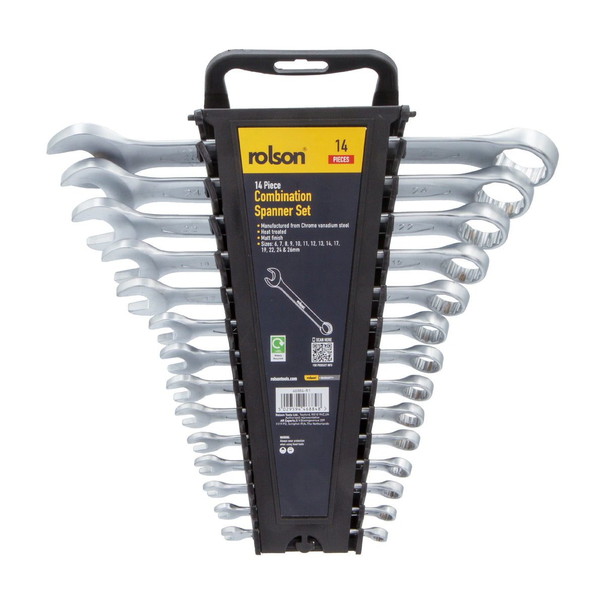 14 Piece Combination Spanner Set