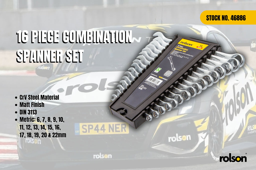 16 Piece Combination Spanner Set