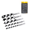 5 Piece 200mm Wood Auger Bit Set