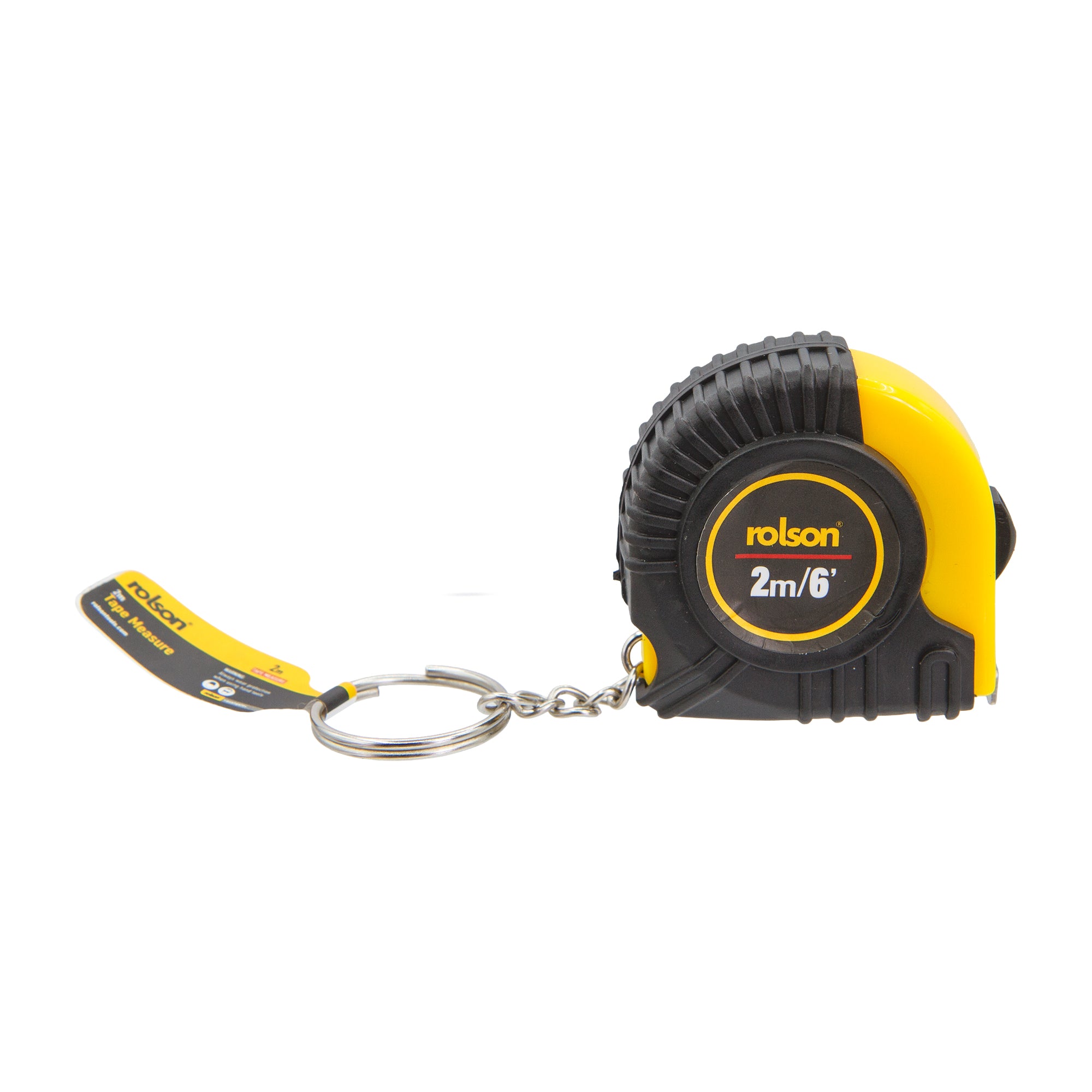 2m Tape Measure with Keyring