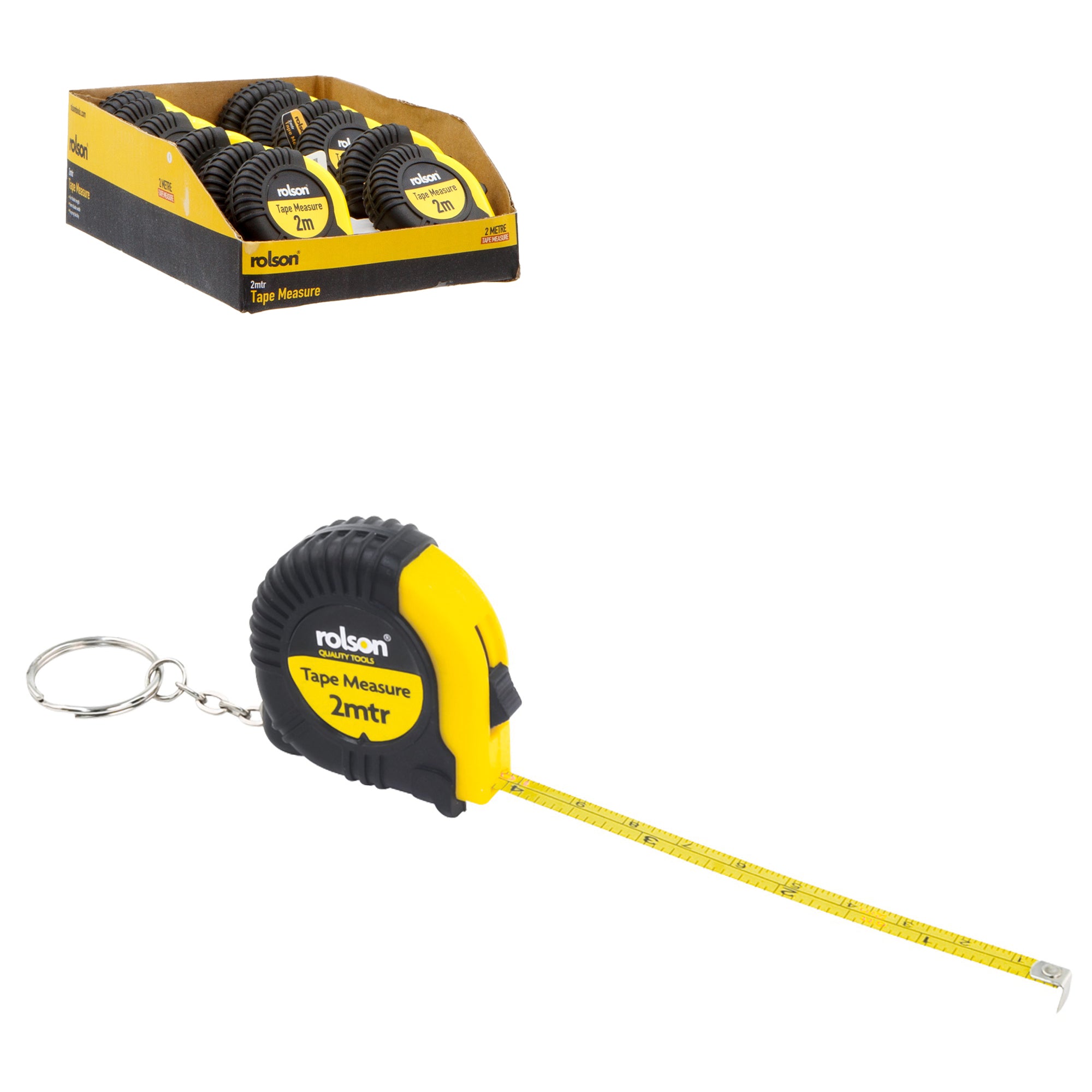 2m Rubberised Tape Measure