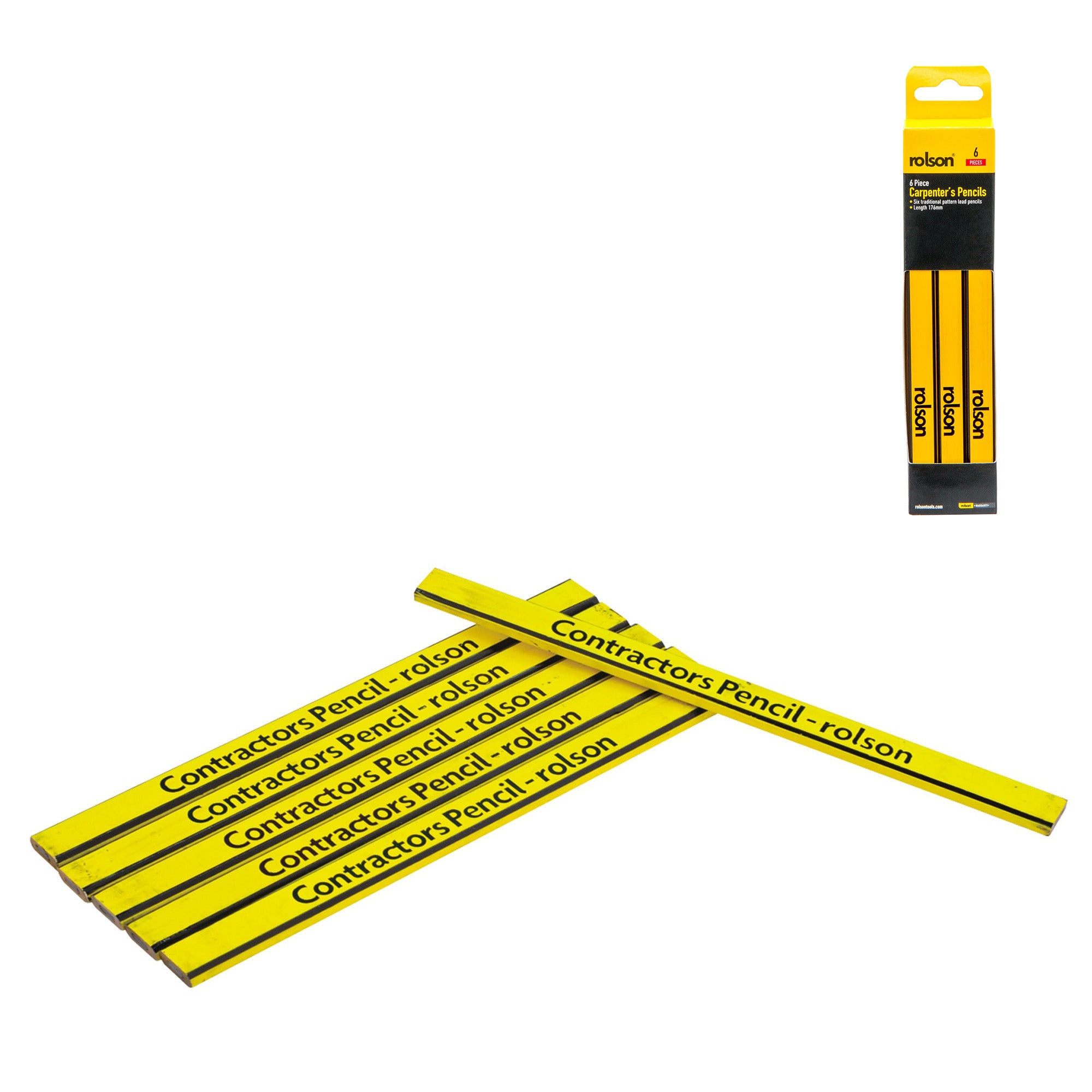6 Piece Contractors Pencil
