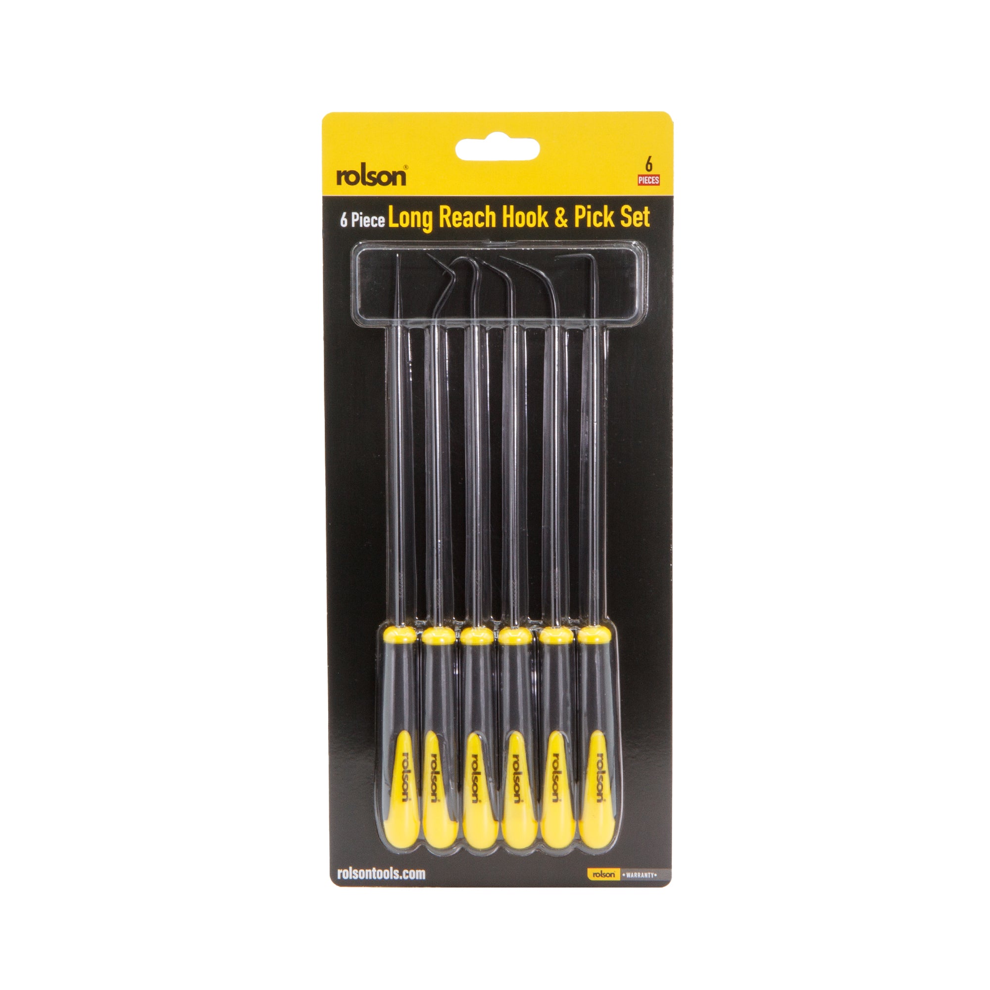 6 Piece Long Reach Hook & Pick Set