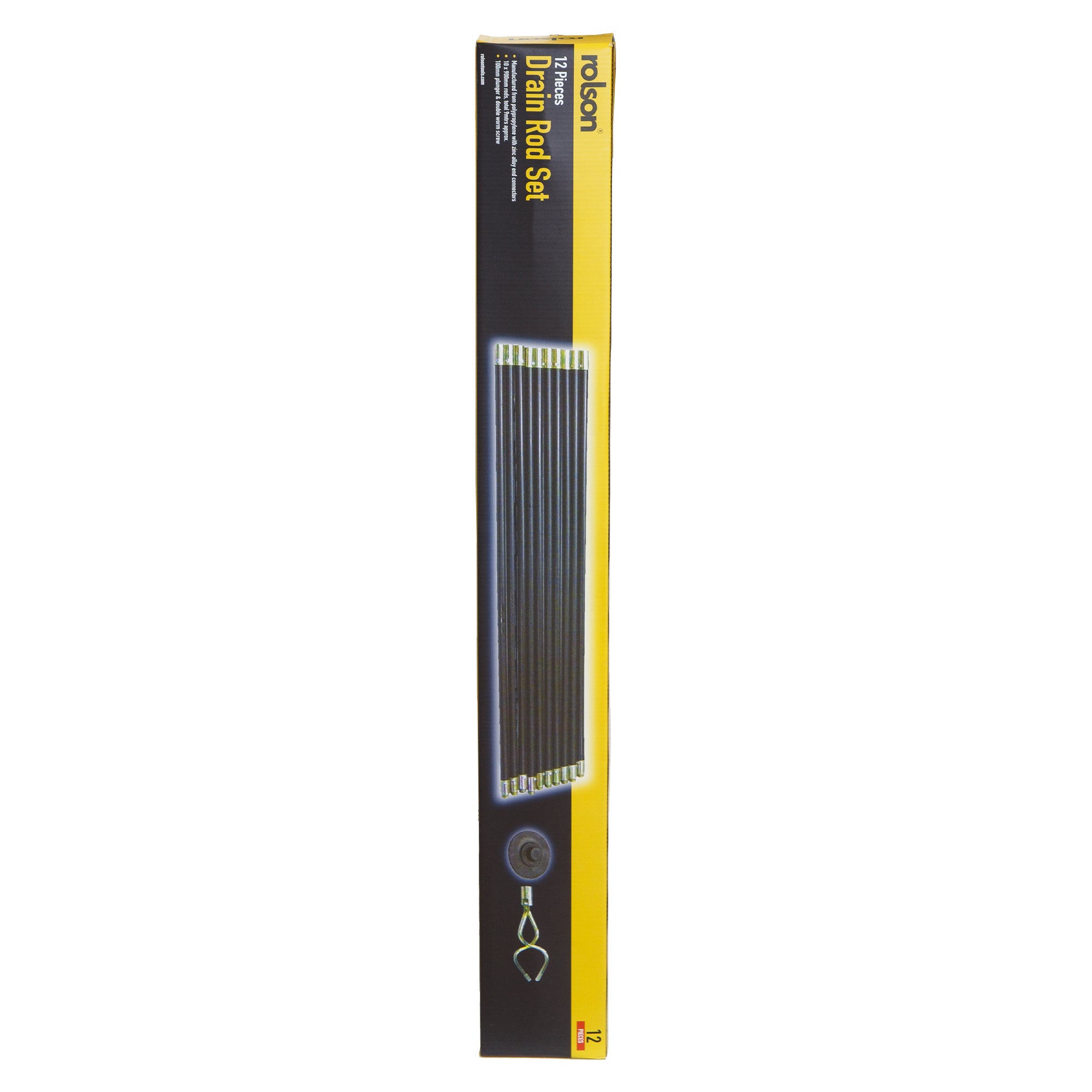 12 Piece Drain Rod Set