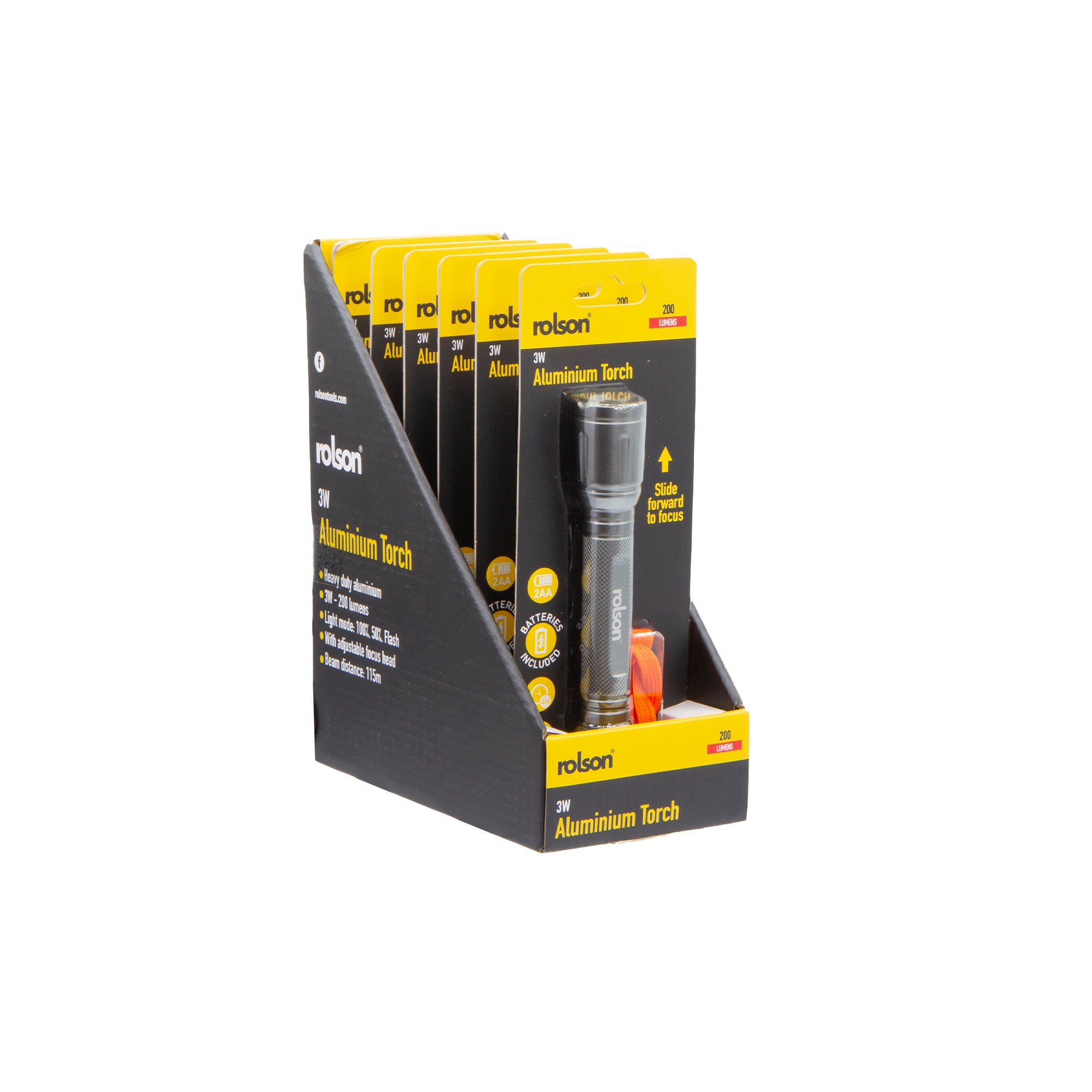 2AA Aluminium Torch