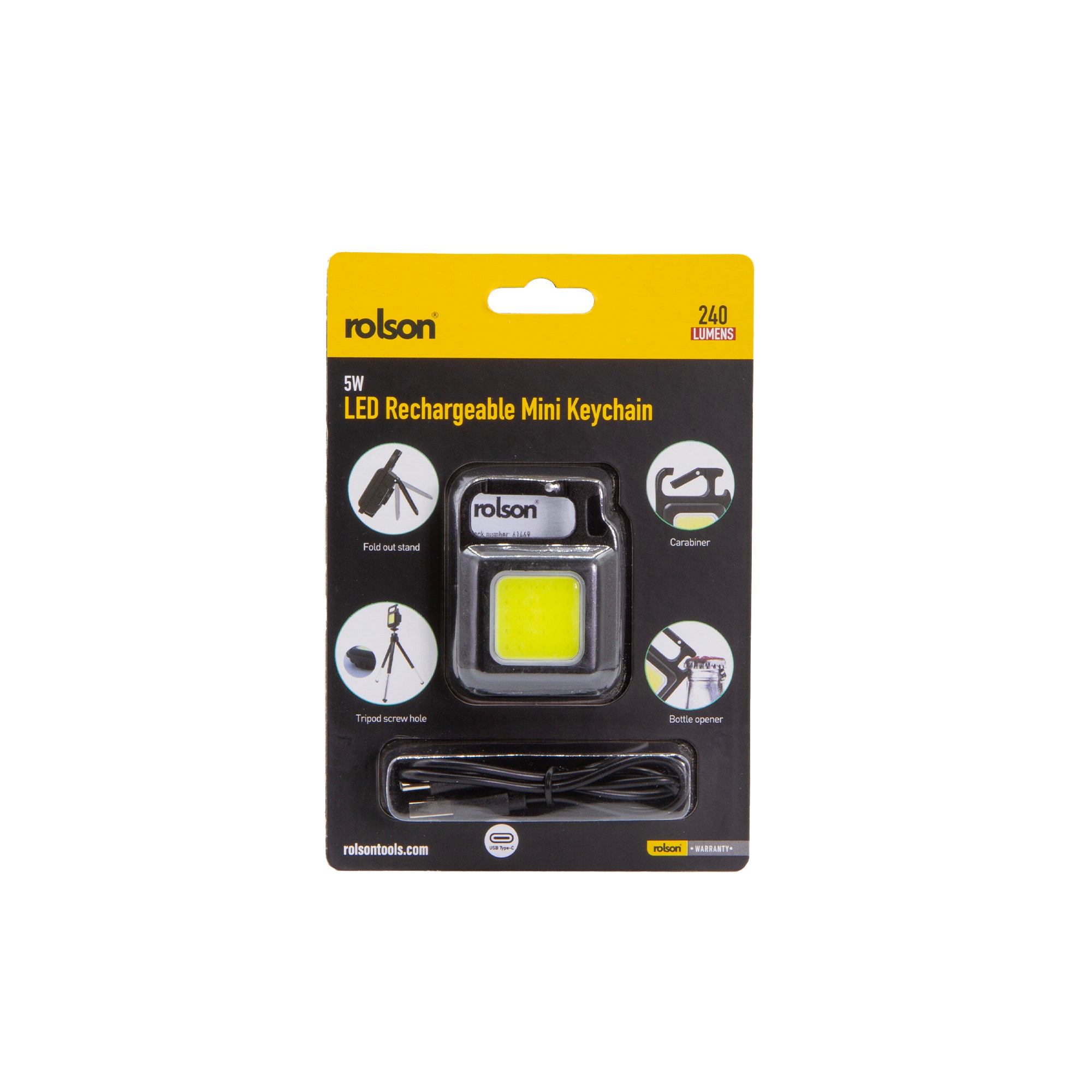 Rechargeable Mini Keychain Light