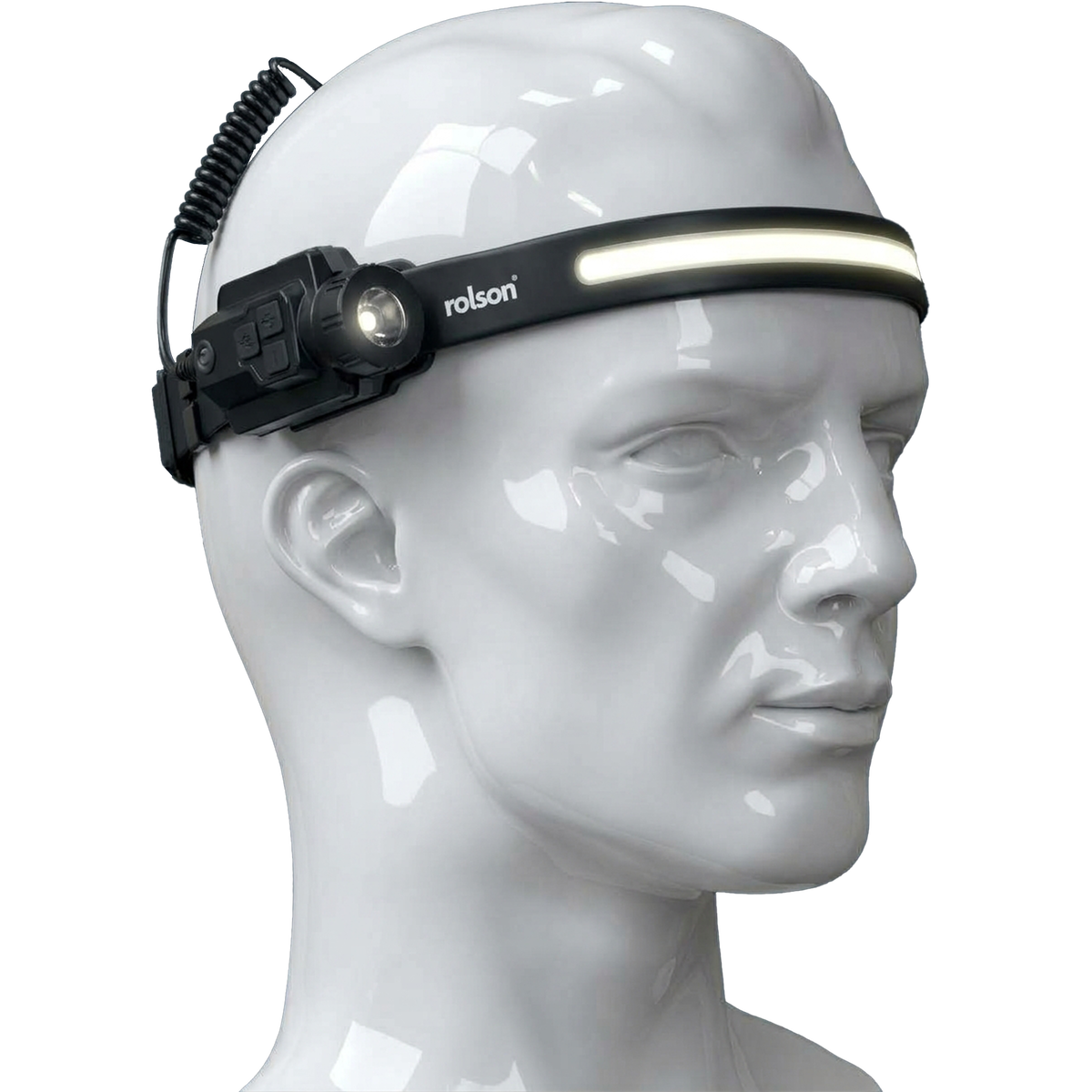 PRE-ORDER: 400LM Silicone Band Head Torch
