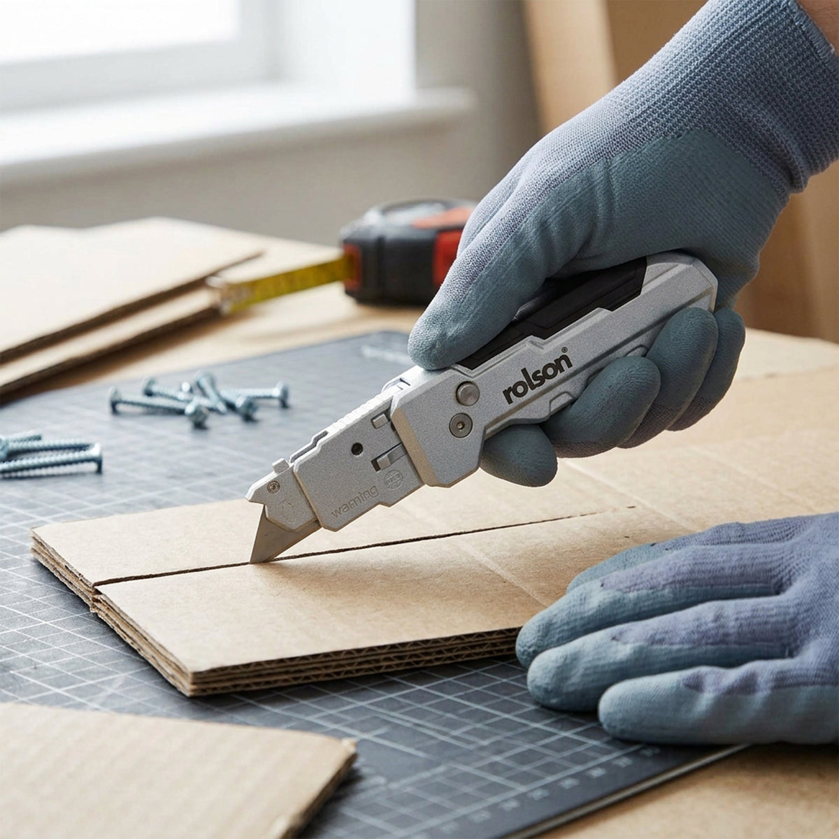 Multi-Functional Folding Knife & Scraper
